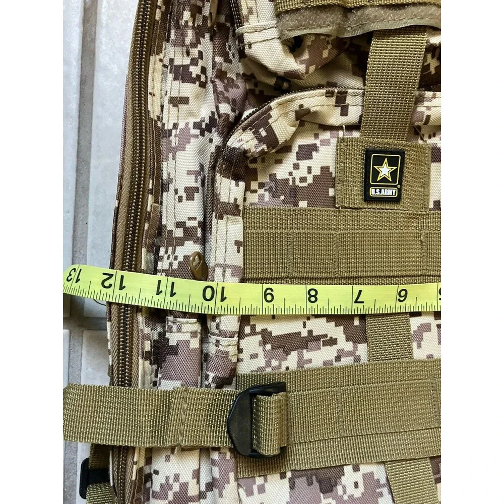 Officially Licensed U.S. Army Camo Backpack 18x12 New